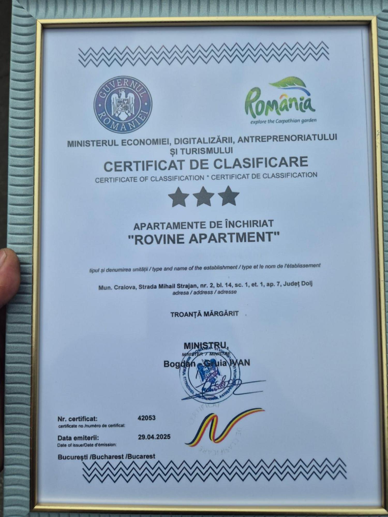Apartment Rovine Craiova